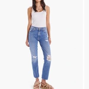 Mother DenimThe Insider Ankle in Bloom and Doom, Size 25